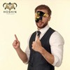 Hoshin Masquerade Mask, Half-Face Mardi Gras Decorations Venetian Masks for