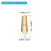 PATIKIL 0.5-0.7mm Line Width Fountain Pen Nib Replacement, 10 Pack