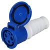 3 Pin Circular Connector IP67 Waterproof Heat Resistance Insulativity Industrial