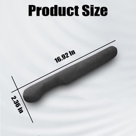 LKAHG Car Seat Gap Filler, 2 Pack Organizer Fill The Gap Between Seat and Console Side, Blocker Stop Things from Dropping Under, Car Accessories Universal Fit for Most Vehicles, SUV, Truck (Black)