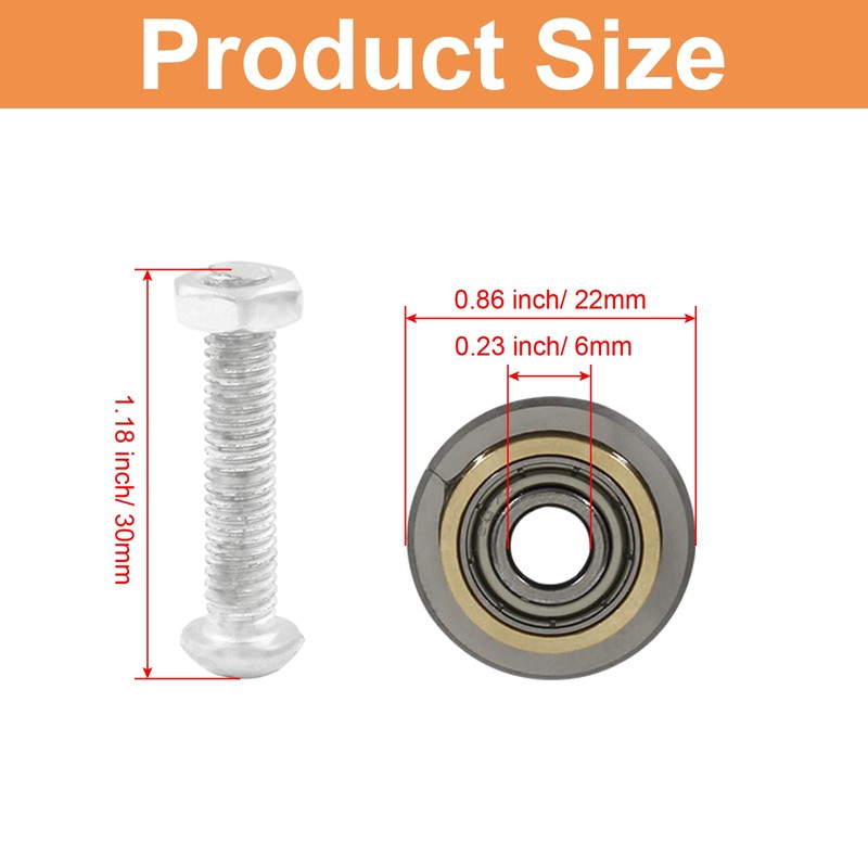 Aracombie 2 PCS Manual Tile Cutter Ceramic Cutting Wheel, 7/8