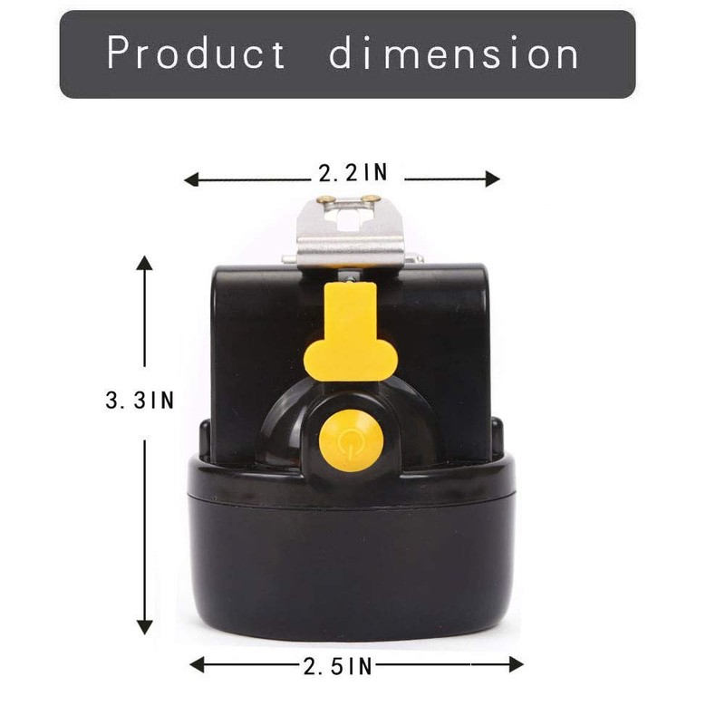 Yongkist Waterproof Explosion Proof Safety Mining Headlight Rechargeable LED Miners