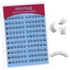 Mayhug Natural Lash Clusters Left&Right 120pcs Eyelash Clusters D Curl