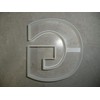YNGLLC LETTER G 4 INCH UPPERCASE CAPITAL BLOCK FONT COOKIE