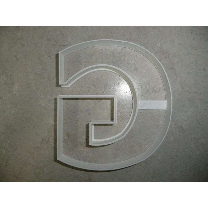 YNGLLC LETTER G 4 INCH UPPERCASE CAPITAL BLOCK FONT COOKIE