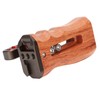 Universal Side Wooden Handle Grip Natural Adjustable Brazilian Wood Side