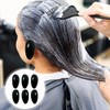 TEAONE Ear Covers, 10 PCS Black Reusable Earmuffs for Beauty,