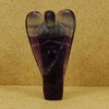 Harmonize Fluorite Stone Carved Angel Psychic Spiritual Gift Guardian Reiki