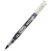 PENTEL Finito Porous Point Pen, .4mm, Black/Silver Barrel, Black Ink,