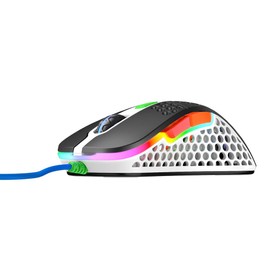リアドベント XTRFY M4 RGB Street Edition Gaming Maus Black/White
