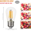 12volt LED Light Bulb 4W Edison Filament Vintage ac/dc12V 24V