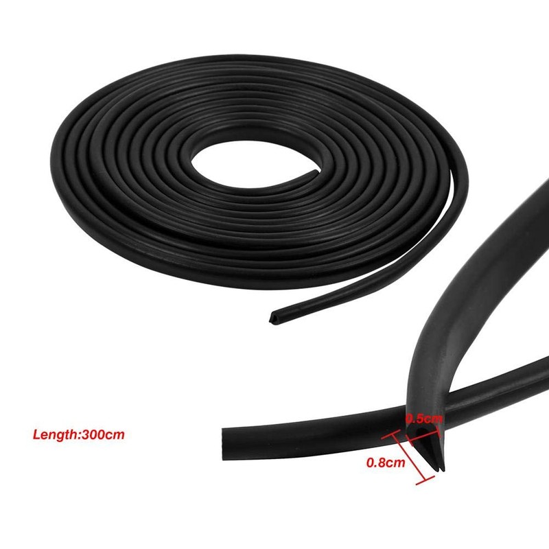 Acouto Protector de Borde de Puerta de Coche, 300 cm,