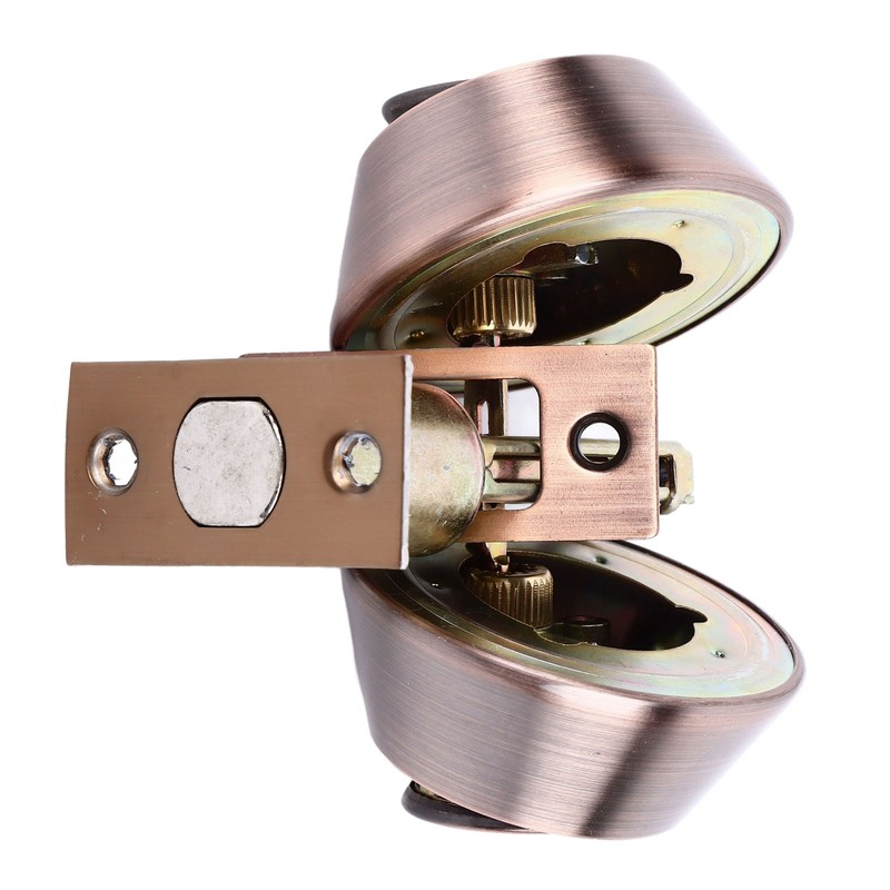 Door Knob Lock Universal Protection Entrance Keyed Double Side Interior