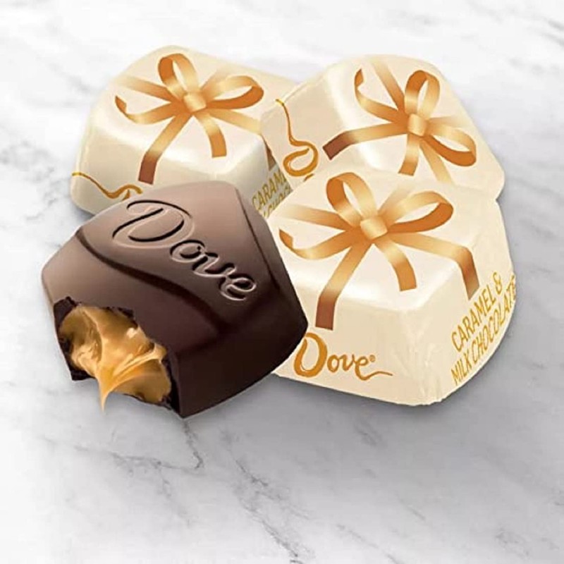 Dove Holiday Promises Silky Smooth Caramel & Milk Chocolate -