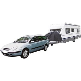 Cartrend 10164 Caravan Bicycle Protective Cover Drawbar Assembly 1 Piece Bicycle Protection Bicycle Cover Camping Accessories Caravan Motorhome