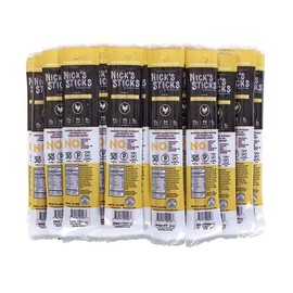 Nick's Sticks | Free Range Chicken Snack Sticks | Made in the USA | Gluten Free | Paleo, Keto, Whole30 Approved | No Soy, Antibiotics or Hormones (25 - 1.7oz. Packages of 2 Sticks)