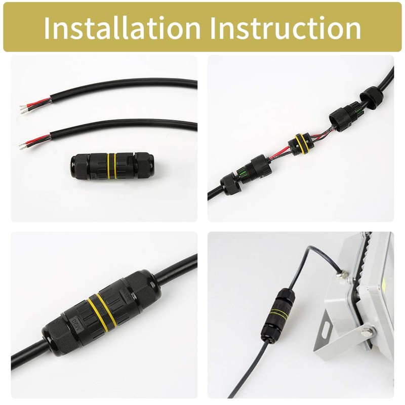IP68 Waterproof Junction Box Outdoor External Sleeve Coupler,M20 Cable Connector