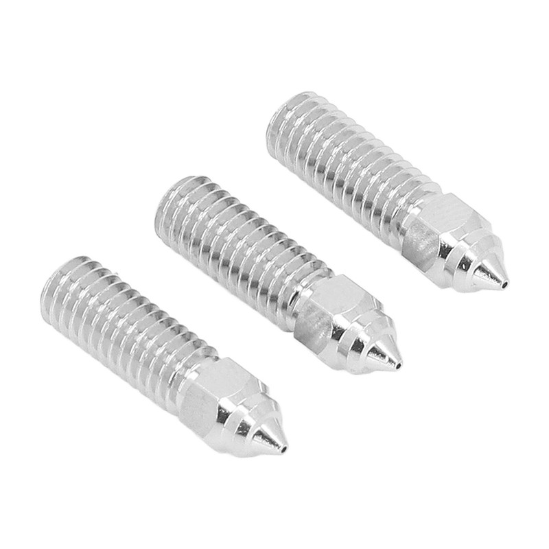 3Pcs 3D Printer Extruder Nozzle 1.75mm M6 High Speed Hotend