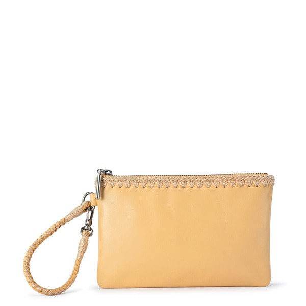 The Sak Vita Wristlet in Leather, Convertible Design with Adjustable