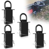 Stake Pocket D Ring for Trailer 1/2" Hitch Pin 4