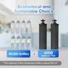 Purewell BB8 Black Purification Elements, Replacement Filters for PB/BB8 Purification