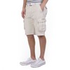 UNIONBAY Men's Survivor Belted Cargo Short, Stone, 38