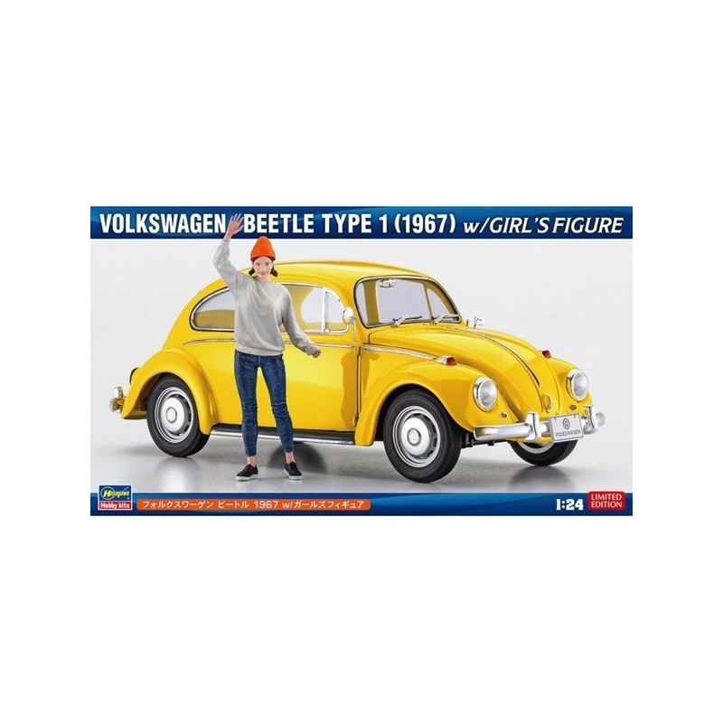 BH52420 1:24 SP620 Volkswagen Beetle 1967 (Includes Female Figure) /