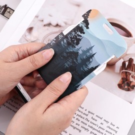 Nature Lanyard with ID Holder Aesthetic Lanyard for ID Badges Waterproof for Cruise Ships Key Cards