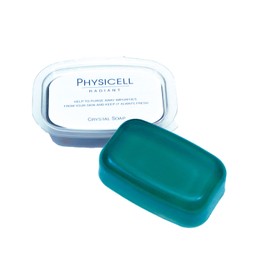 CRYSTAL SOAP Peeling, Blackheads, Dullness Care, Transparent, Clear Skin, Acne, Pimples, AHA Facial Cleansing Soap, Crystal, 3.3 oz (95 g)