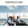 Long Keeper Large Sunglasses Rectangle Retro 90s Square Sunglasses Uv400
