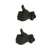 Chesapeake Bay Brown Cast Iron Thumbs Up Hand Decorative Wall