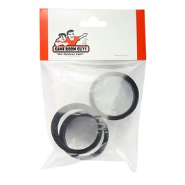 Game Room Guys Pinball Flipper Rubber - Black- Set of 3