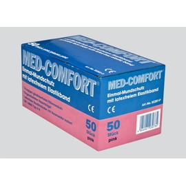 3-con Mouth Guard 3 Ply and Round Closure Latex-Free Elastic Bands for Various Colours