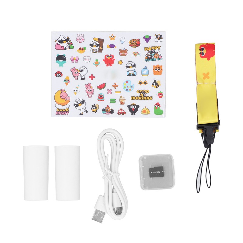 K27 Kids Instant Camera Front Rear Dual Lens Selfie Video