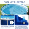 ZDNT 10 Pieces Plastic Pool Joint Pins Set Plastic Replacement