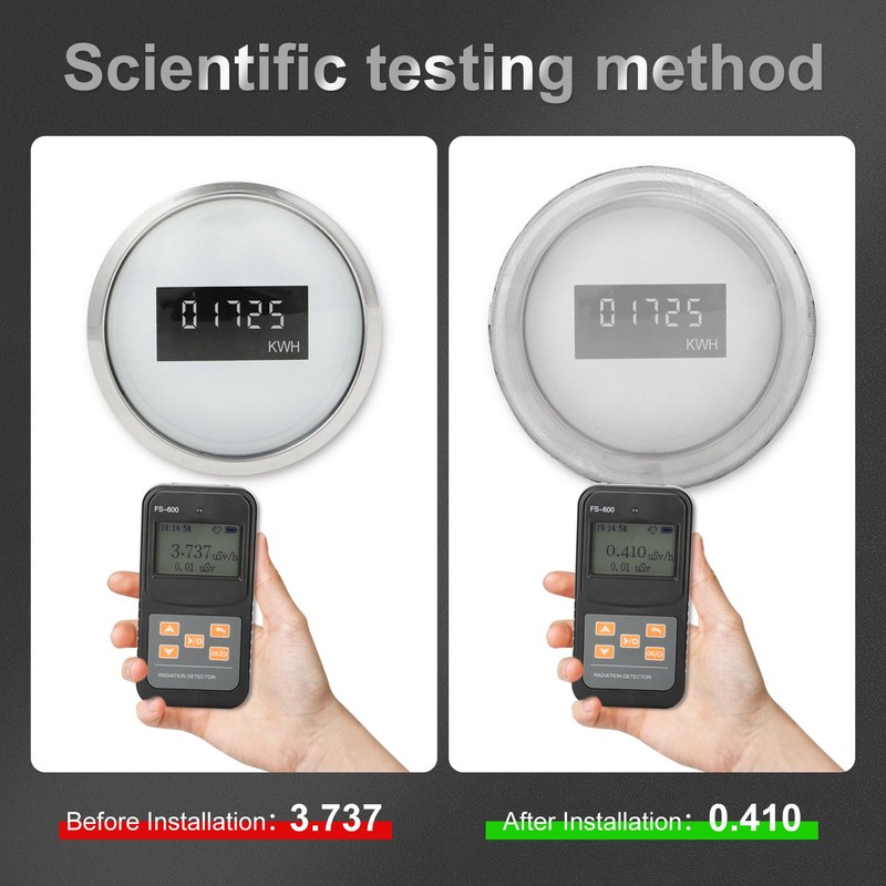 Smart Meter Cover,Electric Meter Cover Shield Made with Faraday Cage