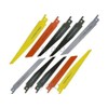 10Pce Reciprocating Saw Blade Set PA074
