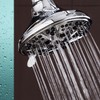 AquaDance High Pressure 6-Setting, Large 5-Inch Shower Head with Full