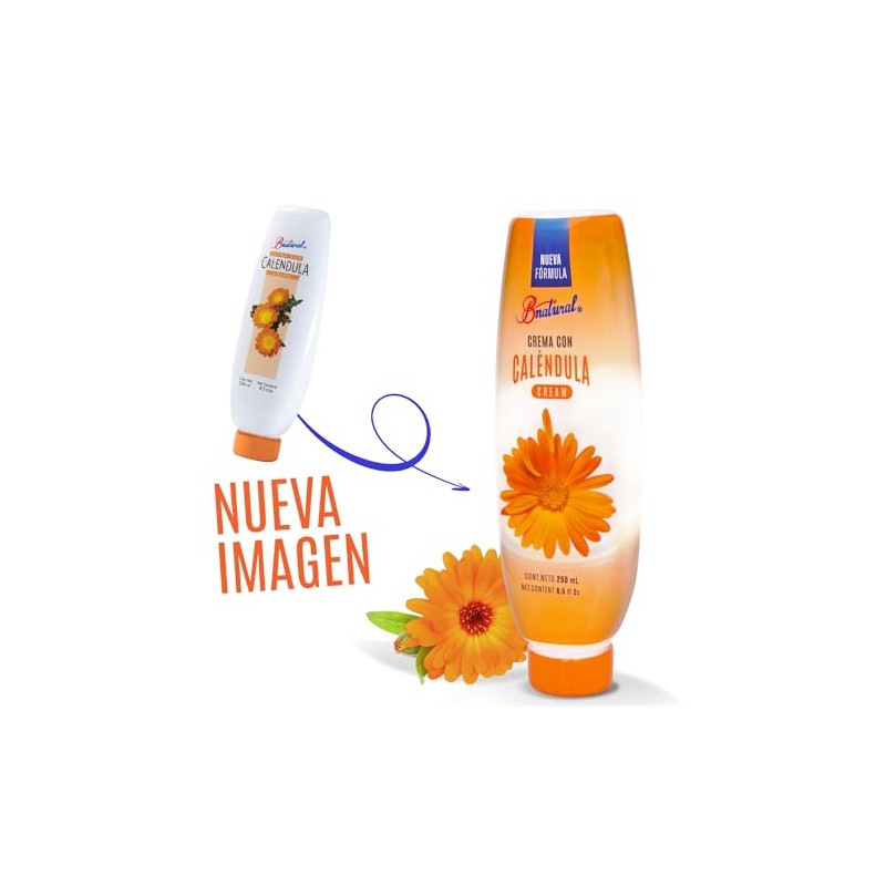 Bustillos Crema de caléndula extra humectante 250 ml (2 -pack)