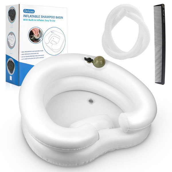 Portable Hair Washing Station-JHXTZ Hair Washing Basin for Bedridden, Inflatable