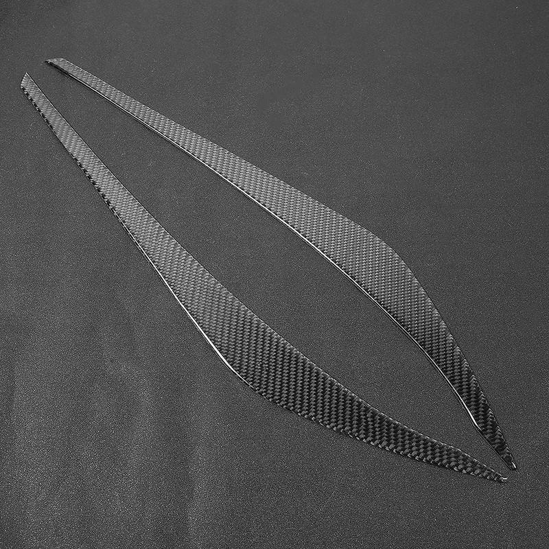 Pair Headlight Eyebrow Trim Eyelid Eyeline Cover Fits for Hyundai