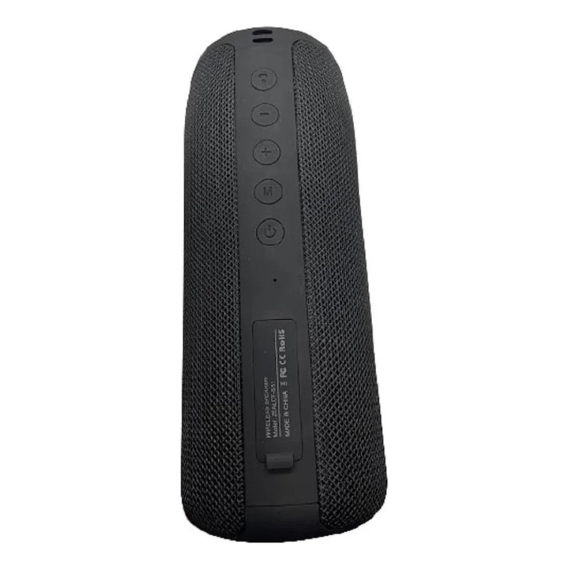 Bocina Zealot S51 s51 portátil con bluetooth waterproof negra