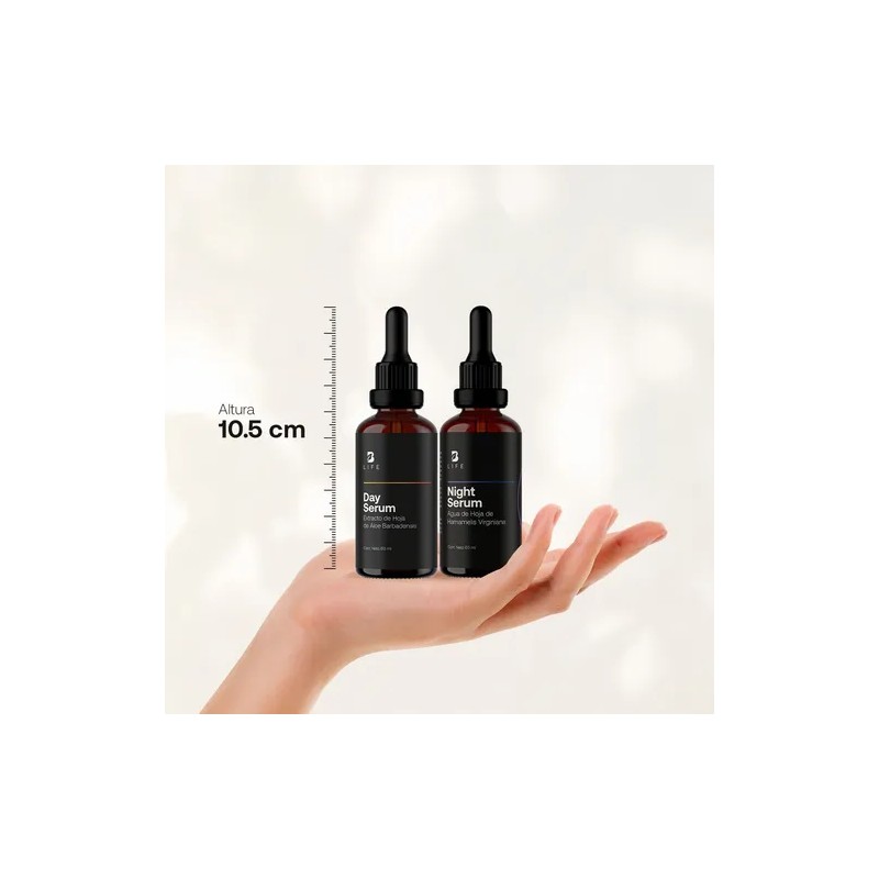 Kit Serum Día Y Noche 60ml 96% Ingredientes Naturales B