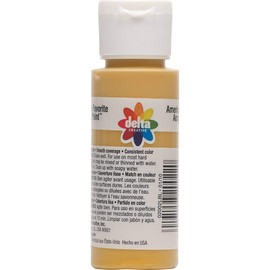 Delta Creative Ceramcoat Acrylic Paint in Assorted Colors (2 oz), 2002, Antique Gold