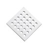 HOLGE 3.75 Inch Square Shower Drain Cover 95MM Floor Drain