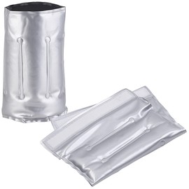 infactory Cooling Cuff: Set of 2 Bottle Coolers for Diameter 75-86 mm, Cooling & Heat Gel (Bottle Cooler Cuff, Cooling Cuff with Velcro Fastening, Drinking Bottle)