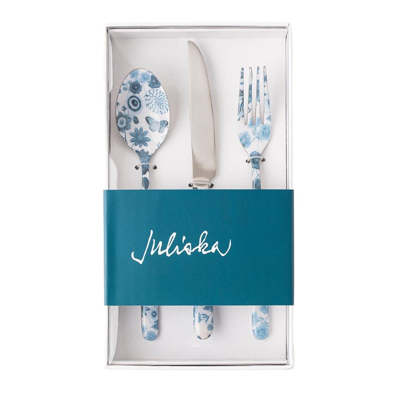 Juliska Field of Flowers Flatware Set - Chambray