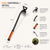 Long-Handled Manual Weeding Tool for Garden Care – Carbon Steel