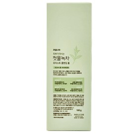 Kwalilnara First Water Green Tea Moist Cleansing Foam x 2 Moisturizing Foam Fluffy Face Wash / 과일나라 첫물녹차 모이스트 클렌징 폼 x2개 보습 거품 솜털 세안