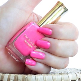 Sparkle & Co. Luxe Polish-Best Summer Ever: Hot Pink